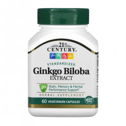 Ginkgo Biloba Extract - 60 vcaps