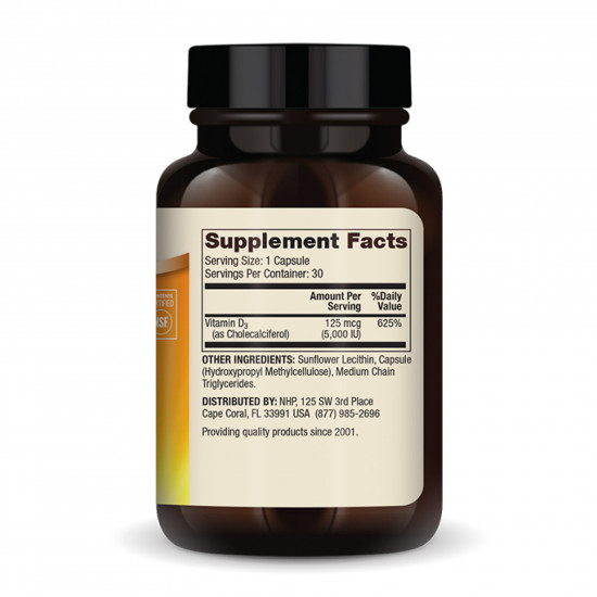 Dr. Mercola Liposomal Vitamin D3 5000 IU - 30 caps (До 08.26) 2024-11-0514
