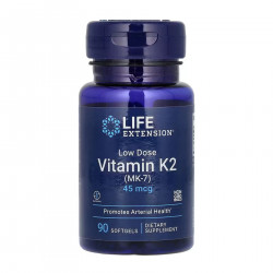 Low Dose Vitamin K2 45 mcg - 90 softgels