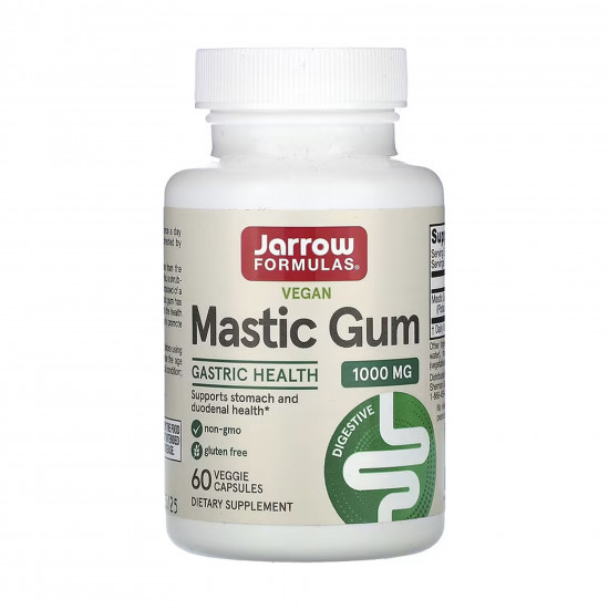 Jarrow Formulas Mastic Gum 1000mg - 60 vcaps 2023-10-5590 Jarrow Formulas Mastic Gum 1000mg - 60 vcaps 2023-10-5590