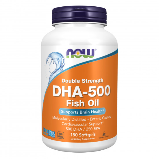 Now Foods DHA 500mg - 180 sgels 2022-10-2585