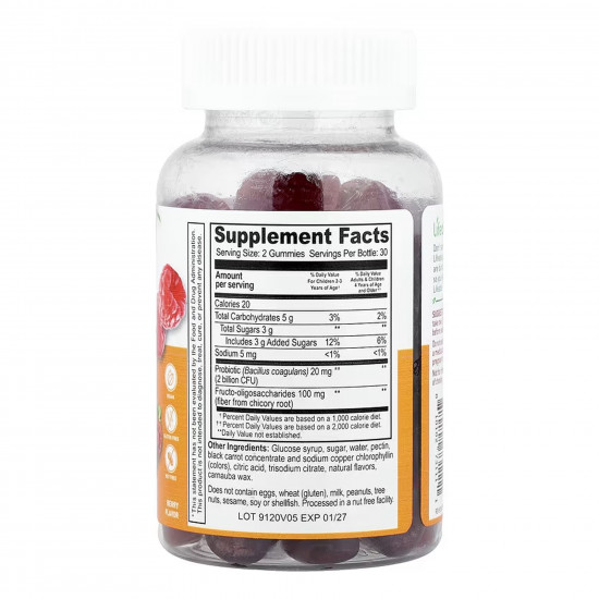 Lifeable Probiotic 2 Billoin CFU Kids - 60 gummies 2023-10-7288