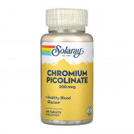 Chromium Picolinate 200mcg - 100 tabs