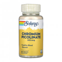 Chromium Picolinate 200mcg - 100 tabs