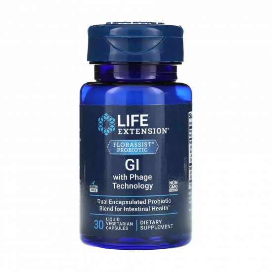 Life Extension LE FLORASSIST® GI with Phage Technology - 30 vcaps 2023-10-3221