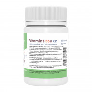 Vitamin D3 & K2 - 120 tabs (Повреждена крышка)