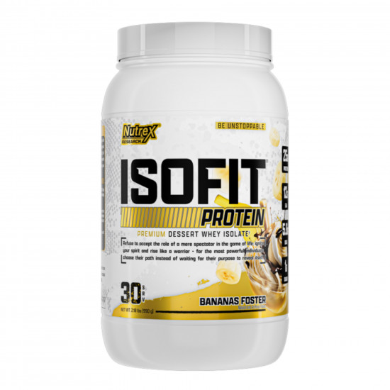 Nutrex Isoﬁt - 30srv Banana 100-48-7945194-20