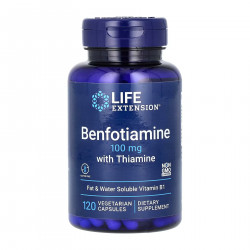 Benfotiamine with Thiamine	100 mg - 120 vcaps (До 09.26)