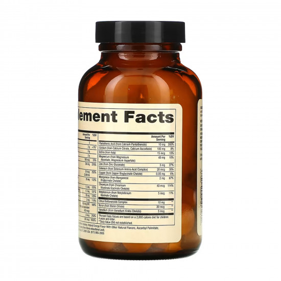 Dr. Mercola Chewable Multivitamin for Kids - 60 tabs 2023-10-5543