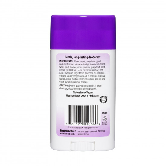 Nutribiotic Deodorant - 75g Lavender 2023-10-3513