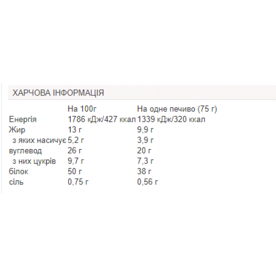 Myprotein Extra Cookie - 12x75g Double Chocolate (До 09.26) 2024-11-0467