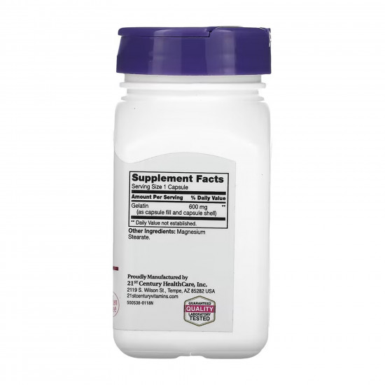 21st Century Gelatin - 100 caps 100-56-5692872-20