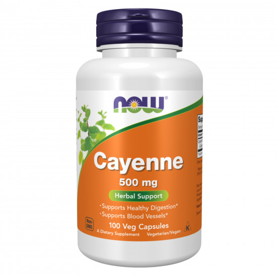 Now Foods Cayenne 500mg - 100 vcaps 2022-10-2636