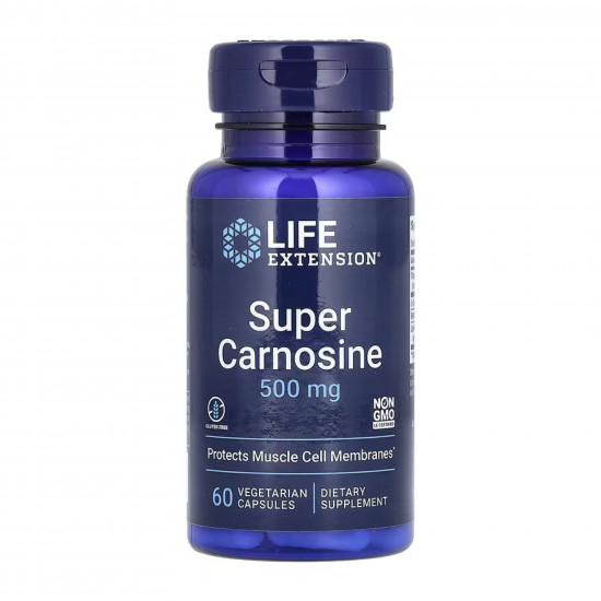 Super Carnosine 500 mg - 60 vcaps Super Carnosine 500 mg - 60 vcaps