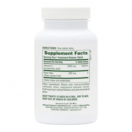 Nature's Plus Ultra C 2000 mg - 60 tabs 2023-10-6826
