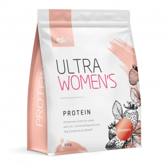 VPLab Ultra Women`s Protein - 500g Strawberry (До 08.26+ Пошкоджена упаковка) 2024-11-0141