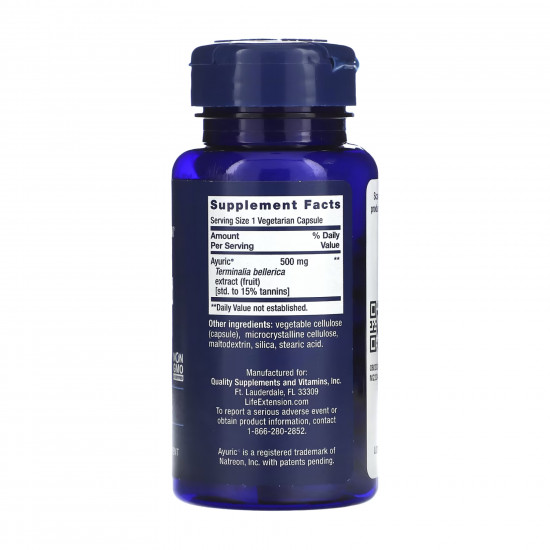 Life Extension Uric Acid Control - 60 vcaps 2022-10-1927