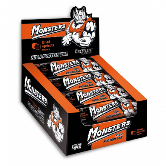 Monsters Strong Max - 80g x 20шт Dried Apricots 100-32-7586828-20 Monsters Strong Max - 80g x 20шт Dried Apricots 100-32-7586828-20