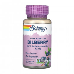 Bilberry Berry Extract 42mg - 60 vcaps