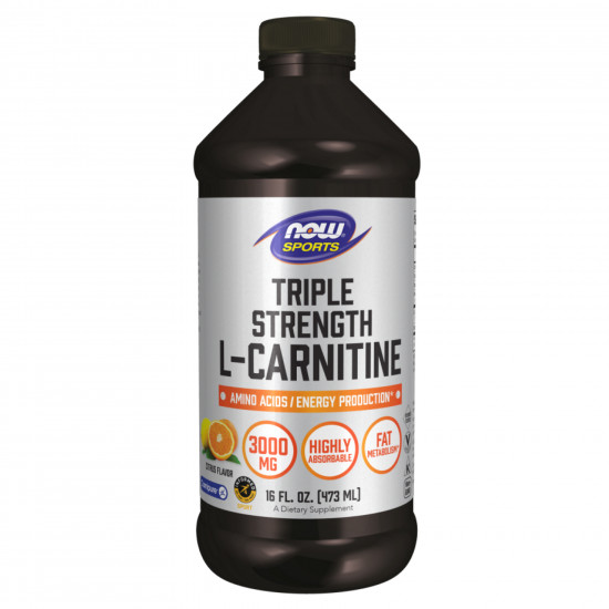 Now Foods Carnitine Liquid 3000mg - 473ml 2022-10-2538