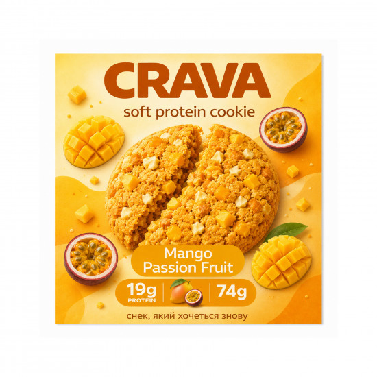 Crava Protein Cookie - 74g Mango 2024-11-0418