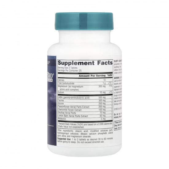 Source Naturals Sleep Science® NightRest™ with Melatonin - 50 tabs 2023-10-4609