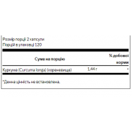 Turmeric 720mg - 30cap (Повреждена банка)