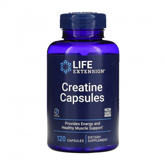 Life Extension Creatine Capsules - 120 caps 2023-10-5457 Life Extension Creatine Capsules - 120 caps 2023-10-5457