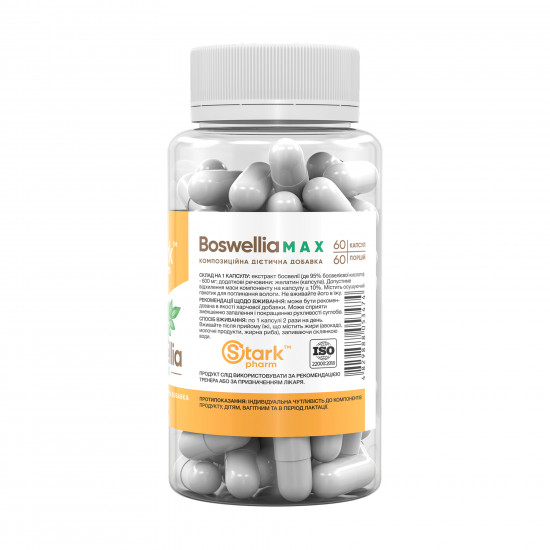 Stark Pharm Boswellia MAX 95% 600mg - 60 caps 2023-10-6497