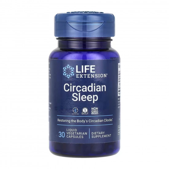 Circadian Sleep - 30 liquid vegetarian caps Circadian Sleep - 30 liquid vegetarian caps