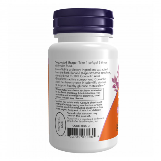 Now Foods Glucofit(R) - 60 sgels 2022-10-1370