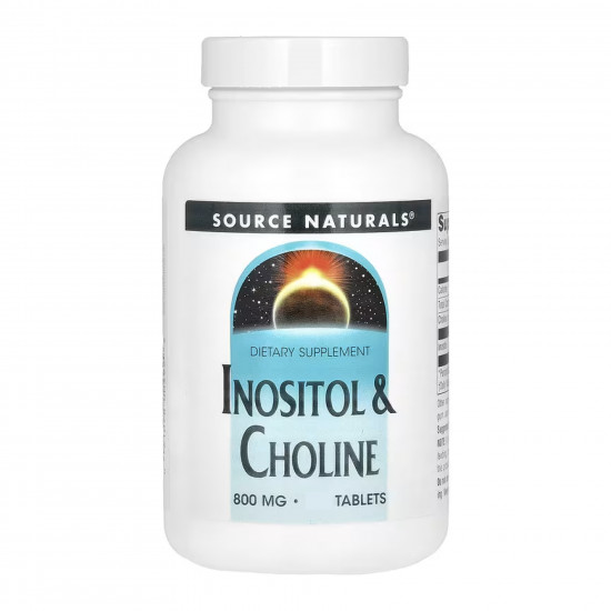 Source Naturals Inositol & Choline 800mg - 50 tabs 2023-10-4611 Source Naturals Inositol & Choline 800mg - 50 tabs 2023-10-4611