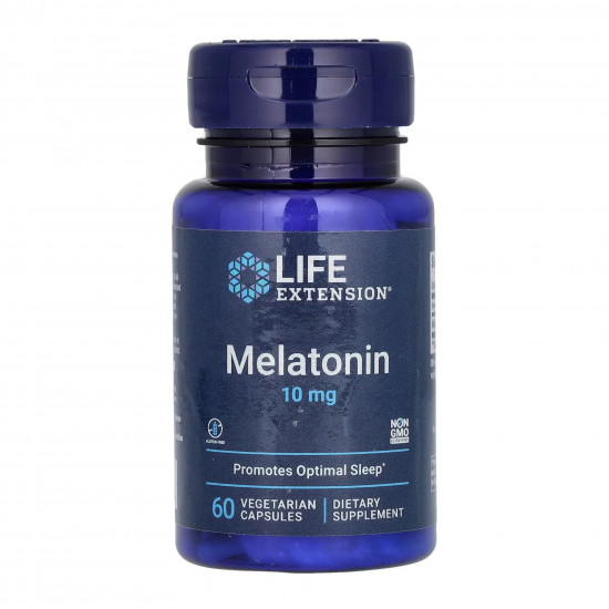 Life Extension Melatonin 10 mg - 60 veg caps (До 12.26) 2024-11-0519
