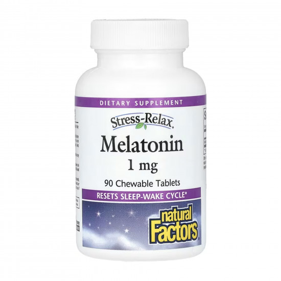Natural Factors Melatonin 1mg - 90 tabs 2023-10-5748 Natural Factors Melatonin 1mg - 90 tabs 2023-10-5748