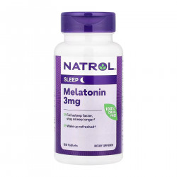 Melatonin 3mg - 120 tabs (Пошкоджена банка)