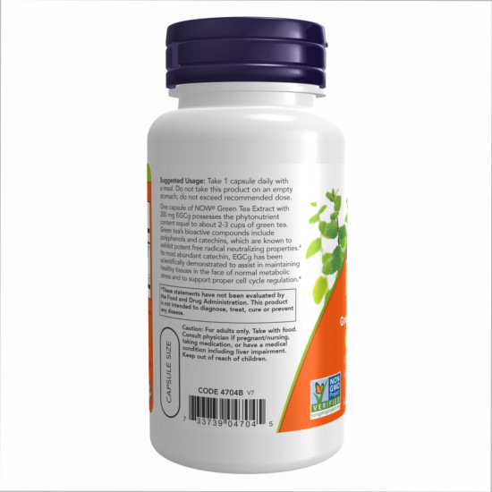 Now Foods EGCG 400mg 50% - 90 vcaps 100-78-1638540-20