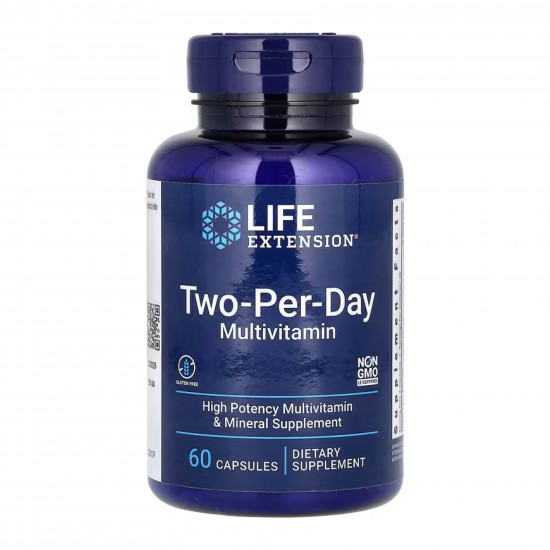 Life Extension Two-Per-Day Multivitamin - 60 caps (Пошкоджена банка) 2024-11-0026