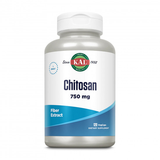 KAL Chitosan 750mg - 120 vcaps 2023-10-2166 KAL Chitosan 750mg - 120 vcaps 2023-10-2166
