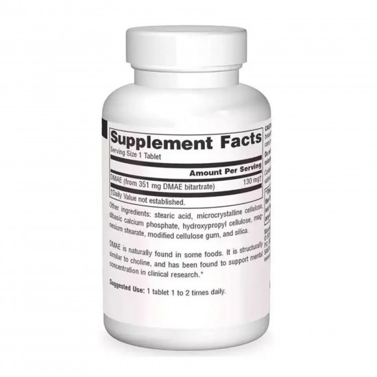 Source Naturals DMAE 351mg - 50 tabs 2023-10-4612