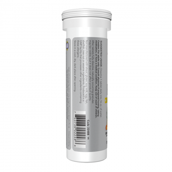 Now Foods Effer-Energy Effervescent - 10 tabs Tropical Punch 2023-10-7449