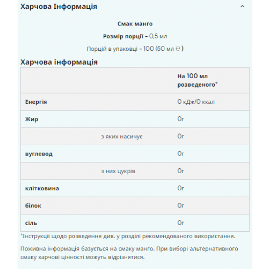 Myprotein Flavdrops - 50ml Chocolate 100-21-2588754-20
