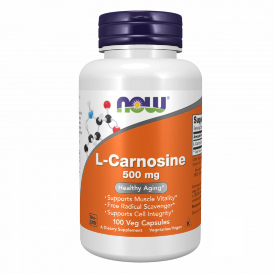 Carnosine 500mg - 100 vcaps Carnosine 500mg - 100 vcaps