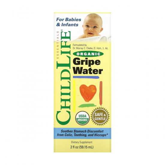 ChildLife Essentials Organic Gripe Water - 59 ml 2023-10-3716 ChildLife Essentials Organic Gripe Water - 59 ml 2023-10-3716