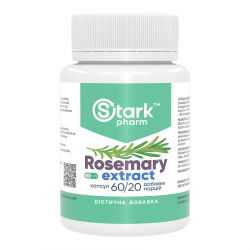 Rosemary Extract with 25% Rosmarinic Acid 400 mg - 60 caps