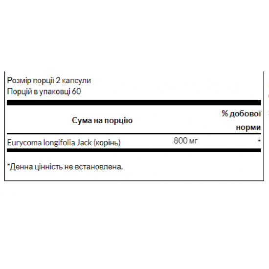 Swanson Tongkat Ali -120 caps 100-21-9942407-20