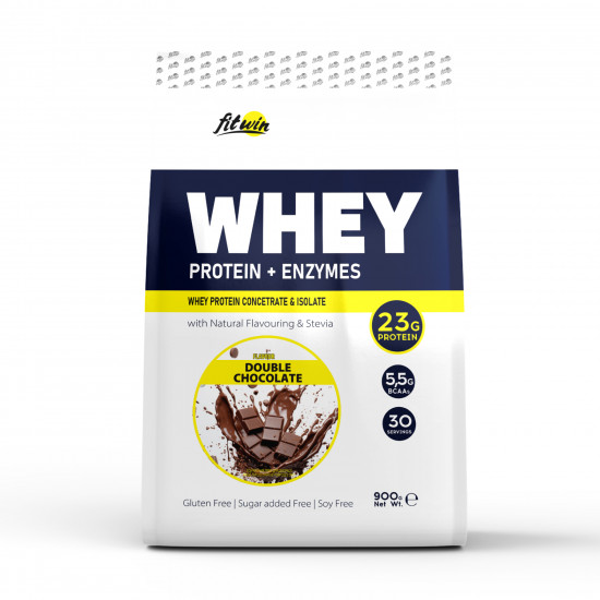 FitWin Whey - 900g Double Chocolate (Пошкоджена упаковка) 2024-11-0422