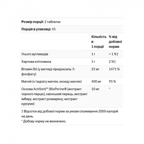 KAL Magnesium Taurate - 90 tabs 2022-10-1010