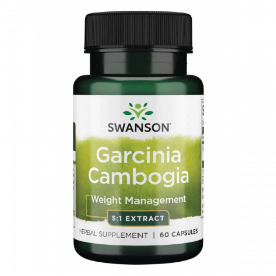 Swanson Garcinia Cambogia 5:1 Extract 80 mg - 60 Caps 100-85-2286059-20 Swanson Garcinia Cambogia 5:1 Extract 80 mg - 60 Caps 100-85-2286059-20