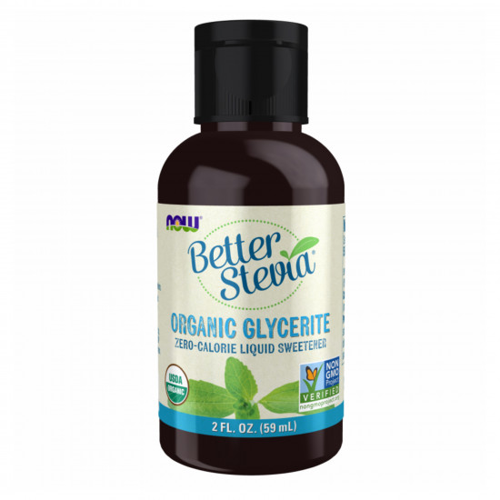 Now Foods Better Stevia Glycerite - 59ml 2022-10-1372