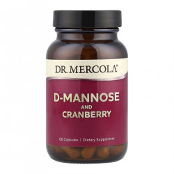D-Mannose and Cranberry Extract - 60 caps (До 10.26+Пошкоджена кришка)